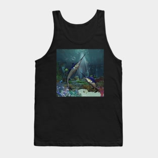 Wonderful marlin Tank Top